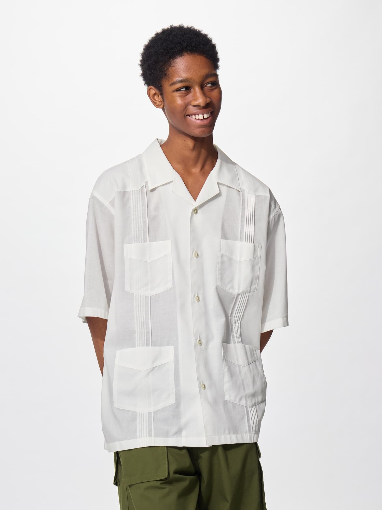 キューバシャツ(5分袖) ENGINEERED GARMENTS