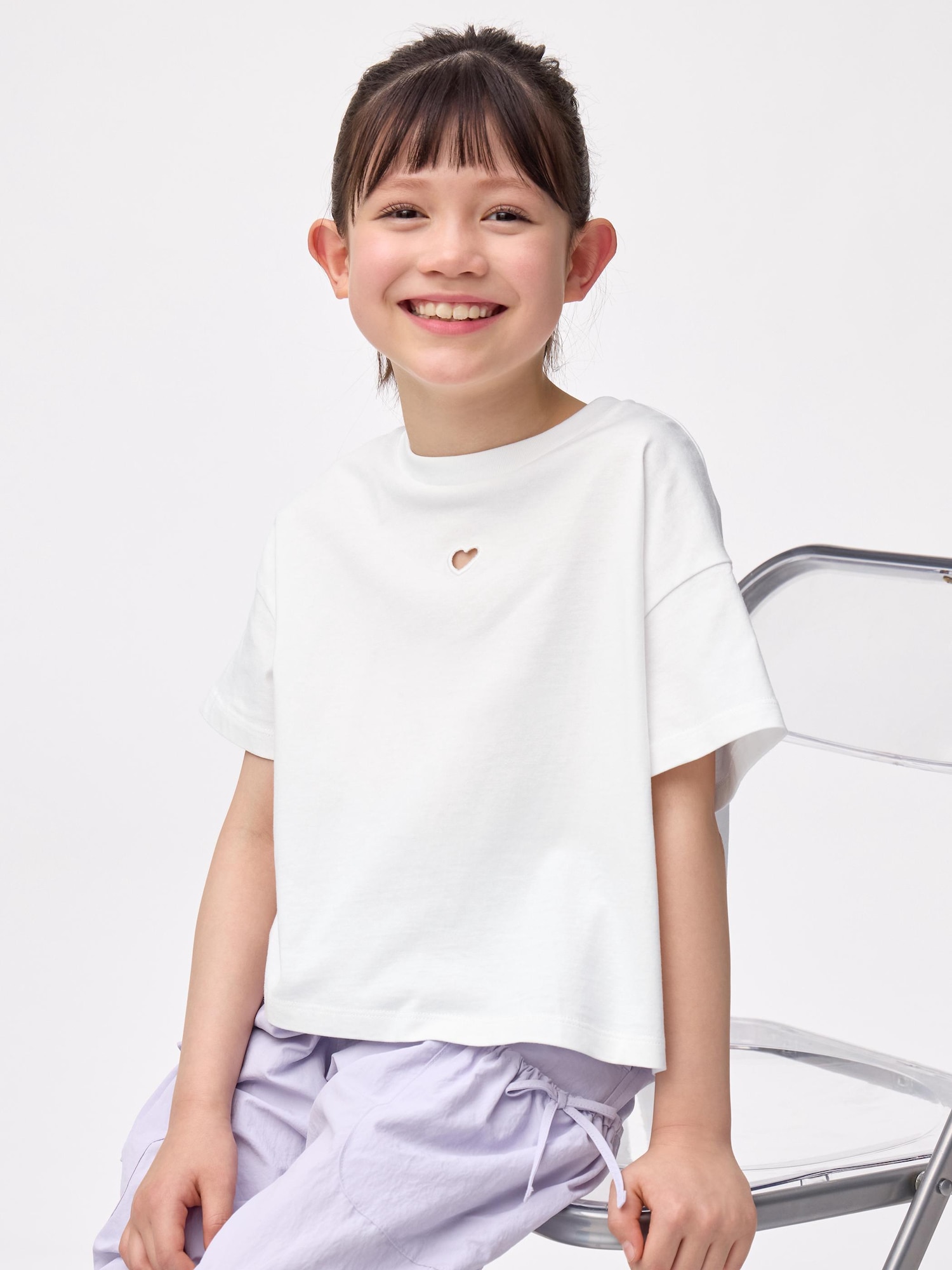 GIRLSクロップドカットアウトT